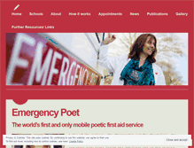 Tablet Screenshot of emergencypoet.com